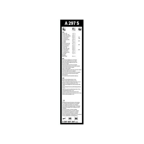 BOSCH Wischblatt Aerotwin