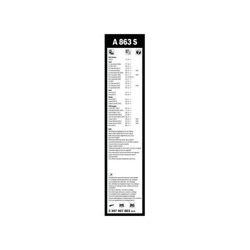 BOSCH Wischblatt Aerotwin