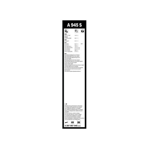 BOSCH Wischblatt Aerotwin