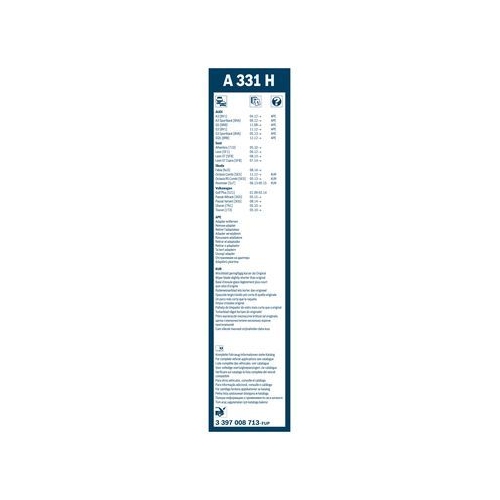 BOSCH Wischblatt Rear Aerotwin