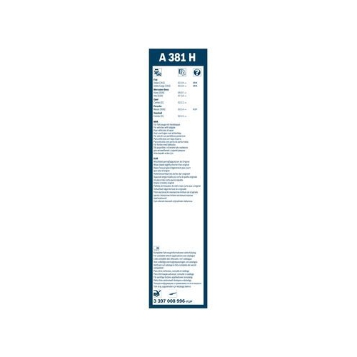 BOSCH Wischblatt Rear Aerotwin