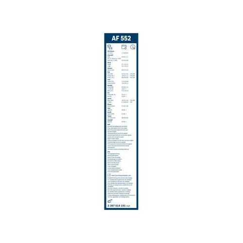 BOSCH Wischblatt Aerofit