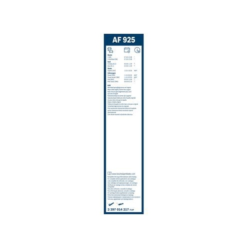 BOSCH Wischblatt Aerofit