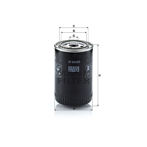 MANN-FILTER &Ouml;lfilter