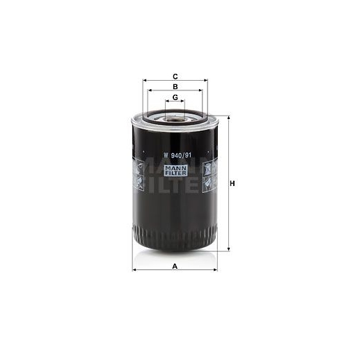 MANN-FILTER &Ouml;lfilter
