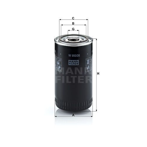 MANN-FILTER &Ouml;lfilter