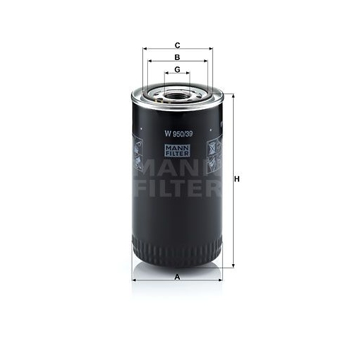 MANN-FILTER &Ouml;lfilter