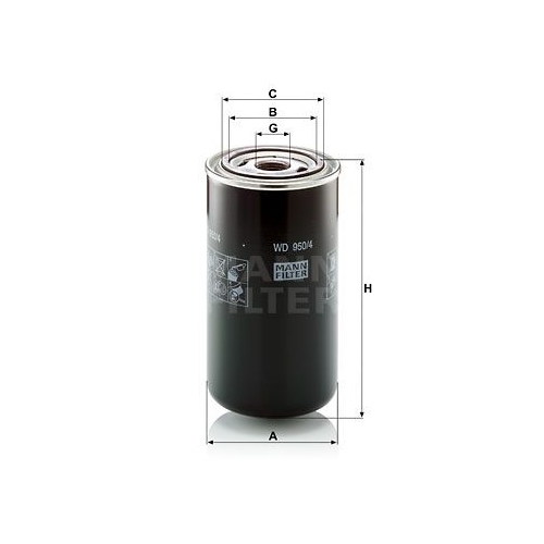 MANN-FILTER Hydraulikfilter, Automatikgetriebe