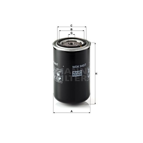 MANN-FILTER Kraftstofffilter