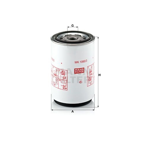 MANN-FILTER Kraftstofffilter