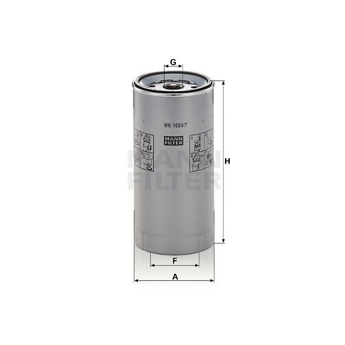 MANN-FILTER Kraftstofffilter
