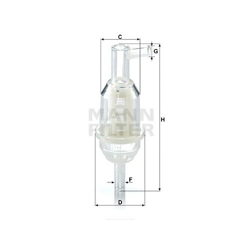 MANN-FILTER Kraftstofffilter