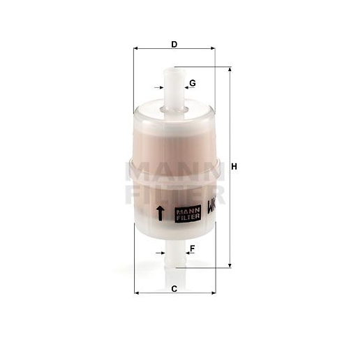 MANN-FILTER Kraftstofffilter