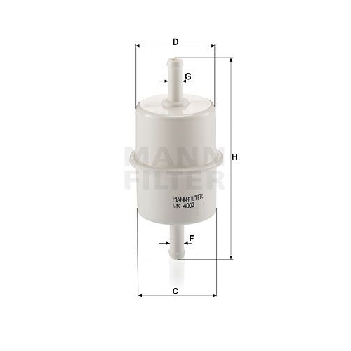 MANN-FILTER Kraftstofffilter