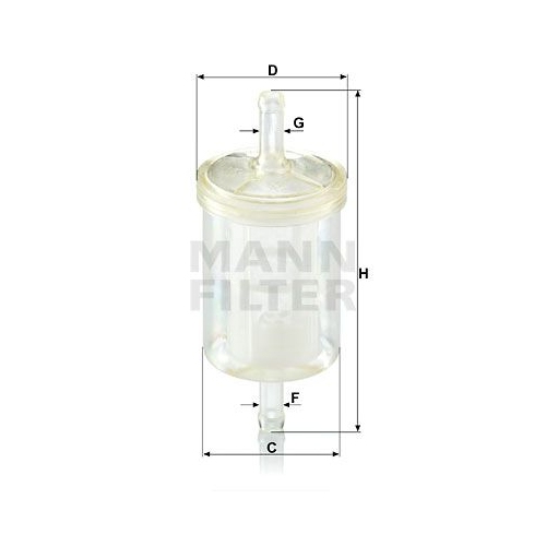 MANN-FILTER Kraftstofffilter