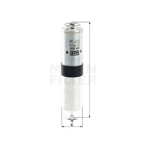 MANN-FILTER Kraftstofffilter