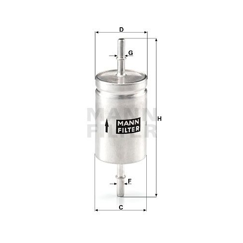 MANN-FILTER Kraftstofffilter