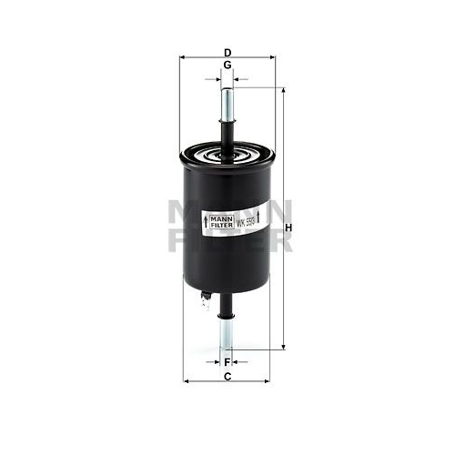 MANN-FILTER Kraftstofffilter