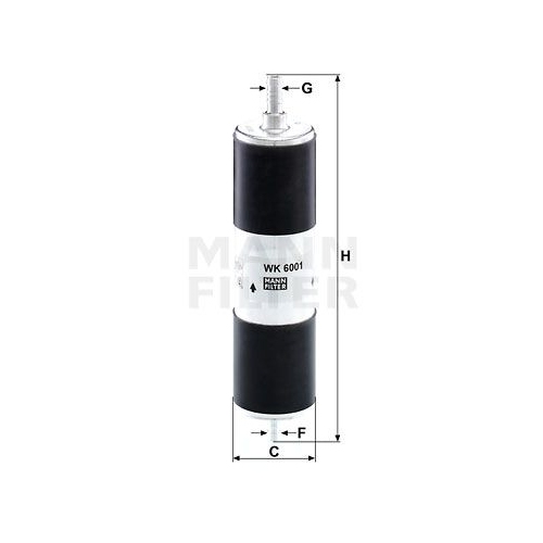 MANN-FILTER Kraftstofffilter