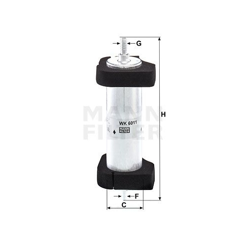 MANN-FILTER Kraftstofffilter