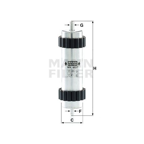 MANN-FILTER Kraftstofffilter