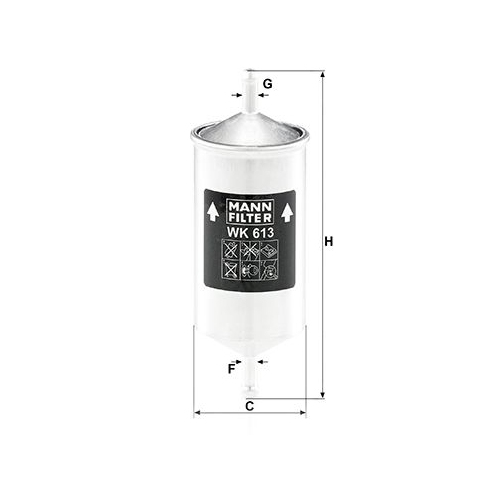 MANN-FILTER Kraftstofffilter