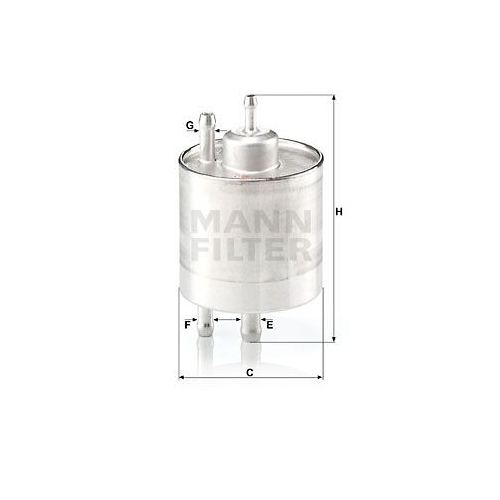 MANN-FILTER Kraftstofffilter
