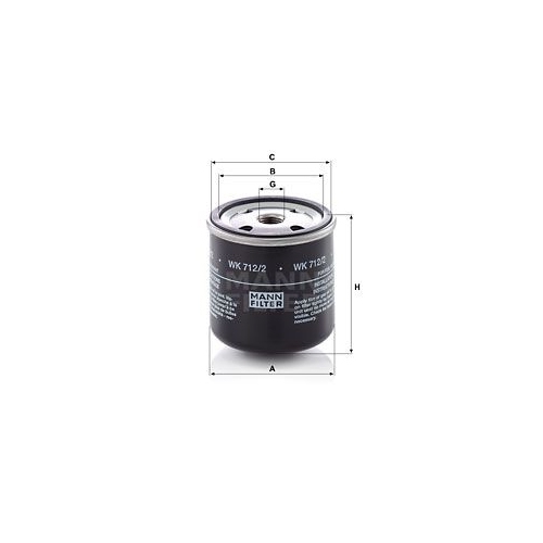 MANN-FILTER Kraftstofffilter