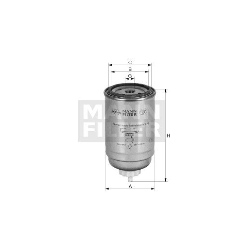 MANN-FILTER Kraftstofffilter
