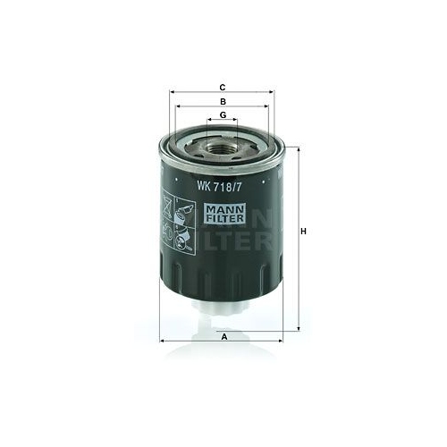 MANN-FILTER Kraftstofffilter