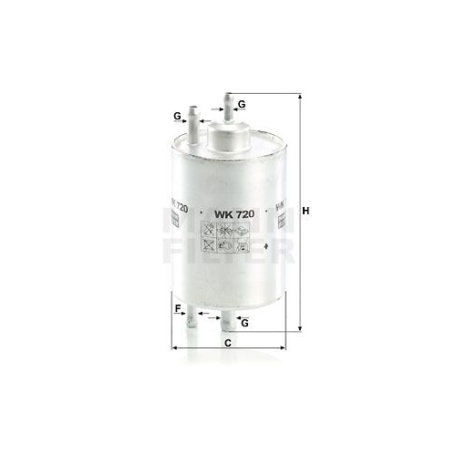 MANN-FILTER Kraftstofffilter