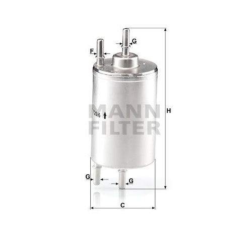 MANN-FILTER Kraftstofffilter