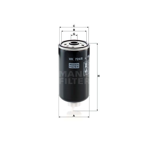 MANN-FILTER Kraftstofffilter