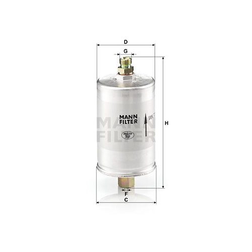 MANN-FILTER Kraftstofffilter