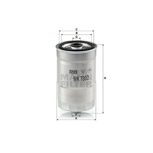 MANN-FILTER Kraftstofffilter