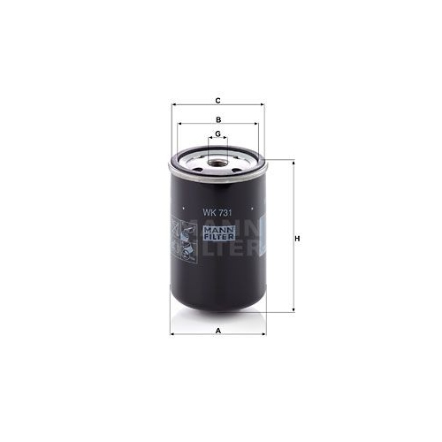 MANN-FILTER Kraftstofffilter