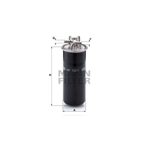 MANN-FILTER Kraftstofffilter