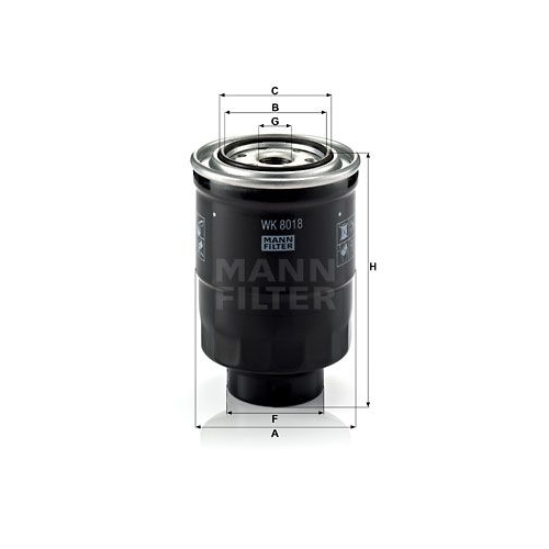 MANN-FILTER Kraftstofffilter