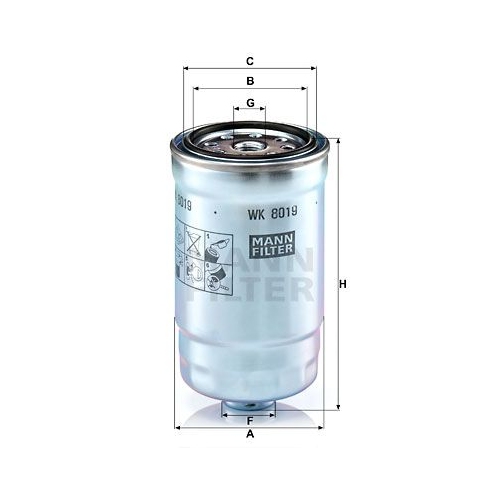 MANN-FILTER Kraftstofffilter