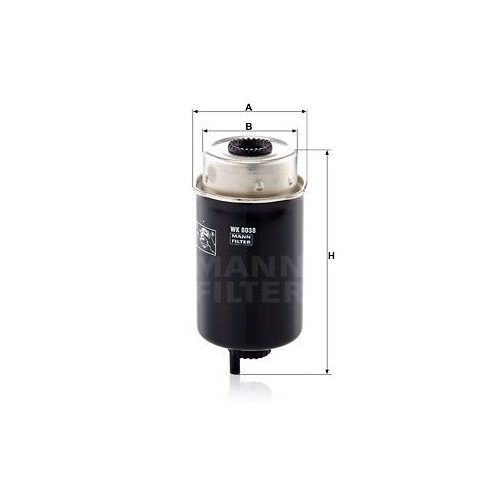 MANN-FILTER Kraftstofffilter
