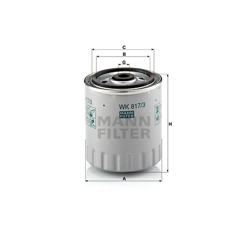 MANN-FILTER Kraftstofffilter