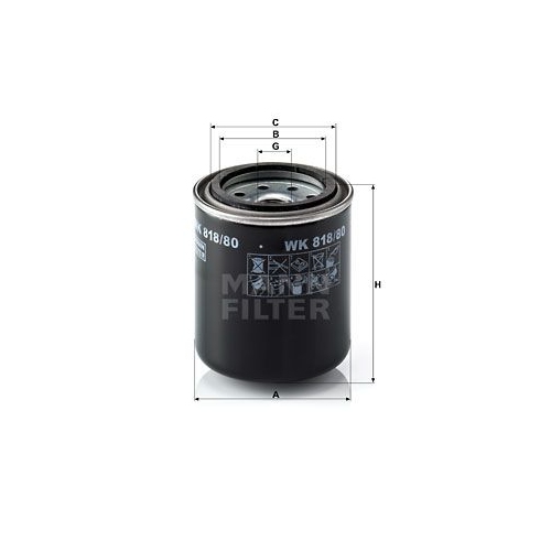 MANN-FILTER Kraftstofffilter