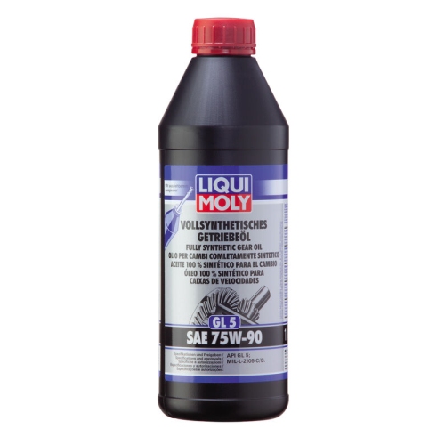 LIQUI MOLY Achsgetriebe&ouml;l Vollsynthetisches Getriebe&ouml;l (GL 5) SAE 75W-90
