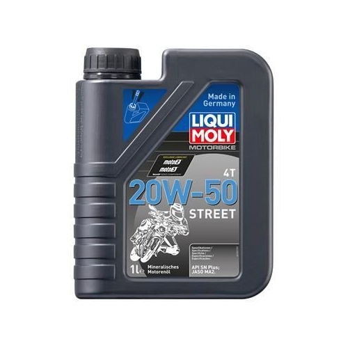 LIQUI MOLY Motor&ouml;l Motorbike 4T 20W-50 Street