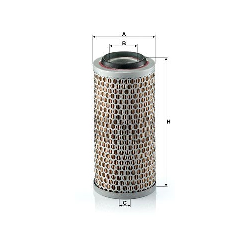 MANN-FILTER Luftfilter Piclon