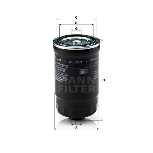 MANN-FILTER Kraftstofffilter