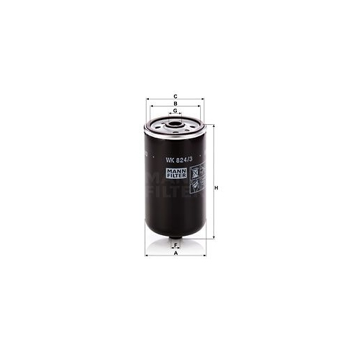 MANN-FILTER Kraftstofffilter
