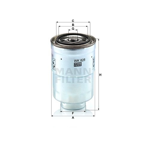 MANN-FILTER Kraftstofffilter