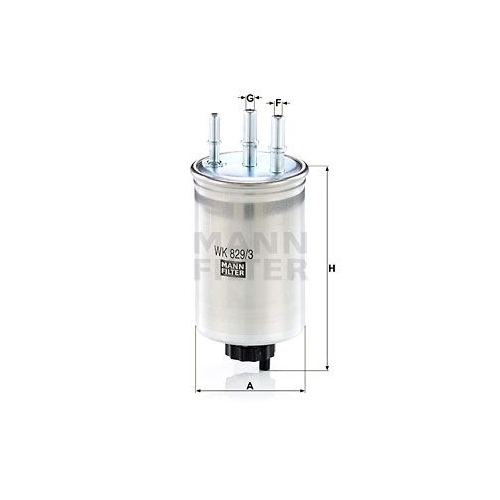 MANN-FILTER Kraftstofffilter
