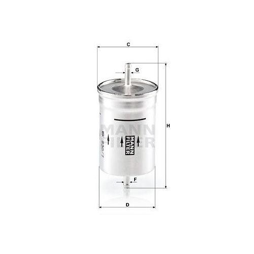 MANN-FILTER Kraftstofffilter